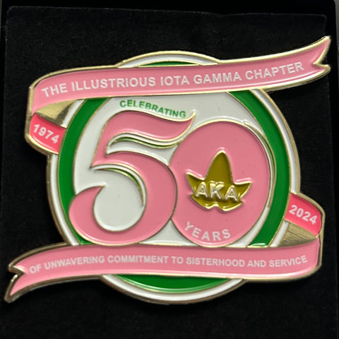 Iota Gamma 50th Anniversary Lapel Pin