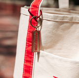 Northeastern "N" Monogram Cotton Canvas Tote Bag